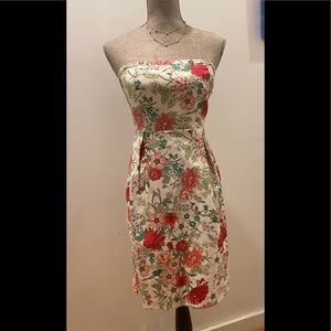 Old Navy Strapless Floral Dress NWT